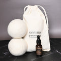 2 Wool Dryer Balls with 1/2oz Essential Oil